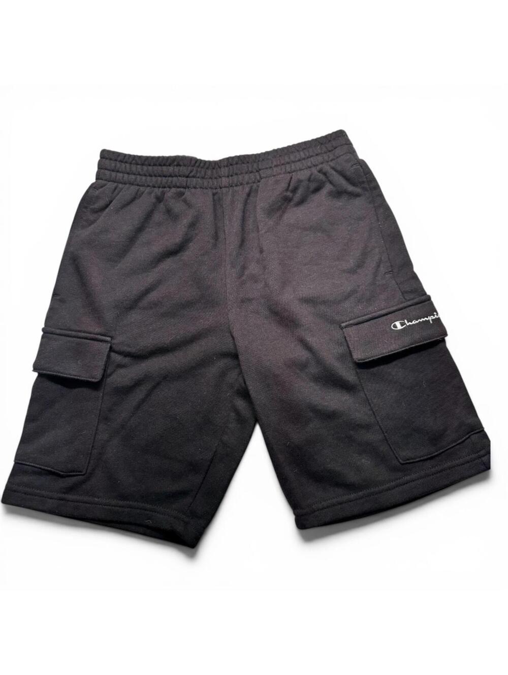Champion Boys SIZE L/G (10/12) Black Cargo Shorts